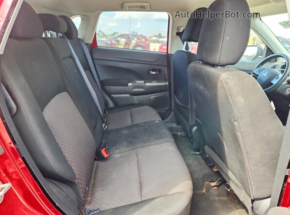 JA4AR3AU3KU011710 2019 MITSUBISHI OUTLANDER Red Rear interior view