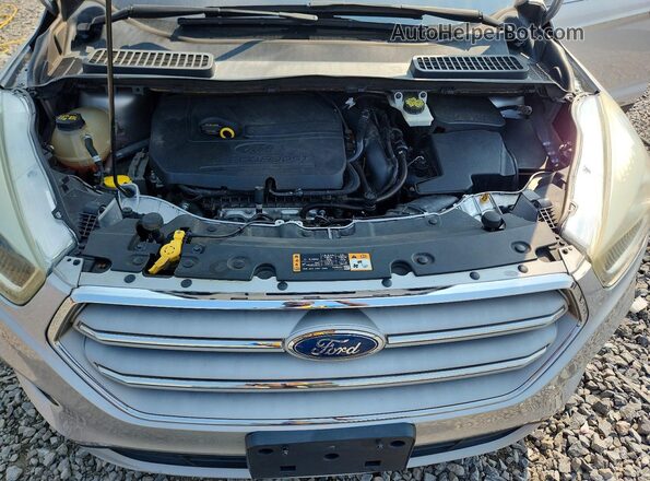 1FMCU9HD2JUA26666 2018 FORD ESCAPE Silver VIN კოდის სტიკერის ხედი