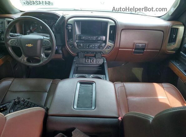 3GCUKTEJ1GG285294 2016 CHEVROLET SILVERADO Белый Вид щитка приборов