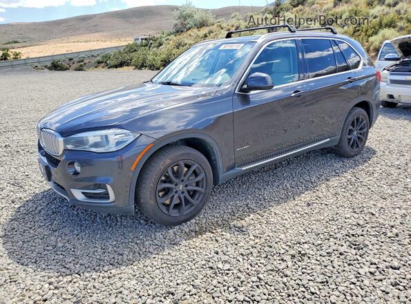 5UXKR6C54G0J80729 2016 BMW X5 Charcoal Trasero izquierdo