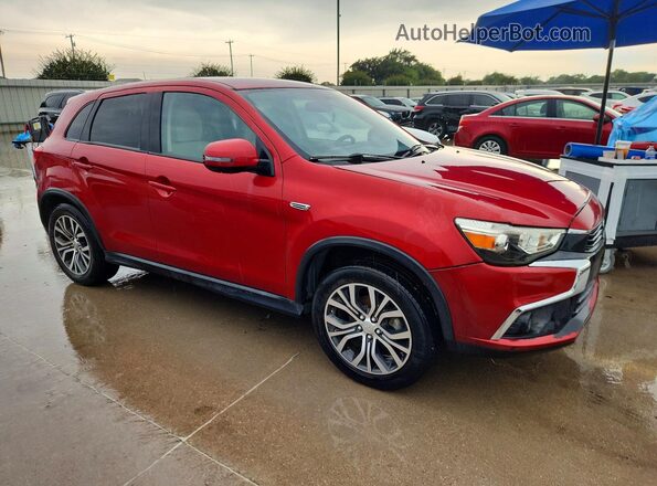 JA4AP3AU1HZ026871 2017 MITSUBISHI OUTLANDER Red Front view