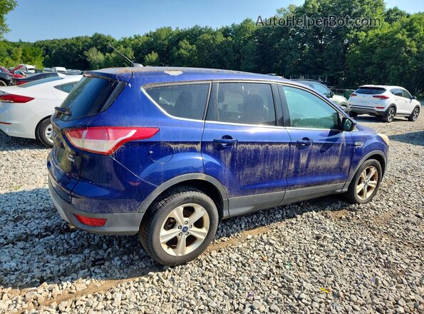 1FMCU9GX4GUB75746 2016 FORD ESCAPE Blue Przód prawy