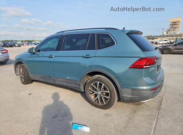 3VV3B7AXXKM104721 2019 VOLKSWAGEN TIGUAN Зеленый Задняя правая четверть