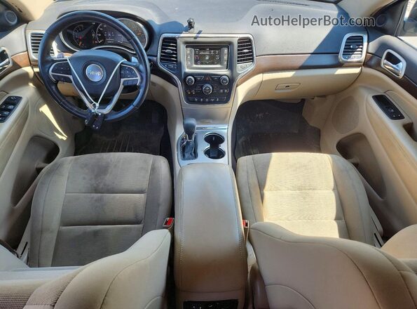1C4RJFAG3HC962919 2017 JEEP GRAND Gray Вид щитка приладів