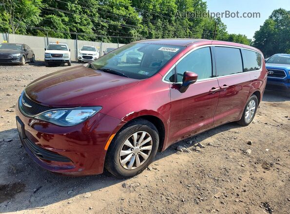 2C4RC1DG8HR521805 2017 CHRYSLER PACIFICA Red Tył lewy