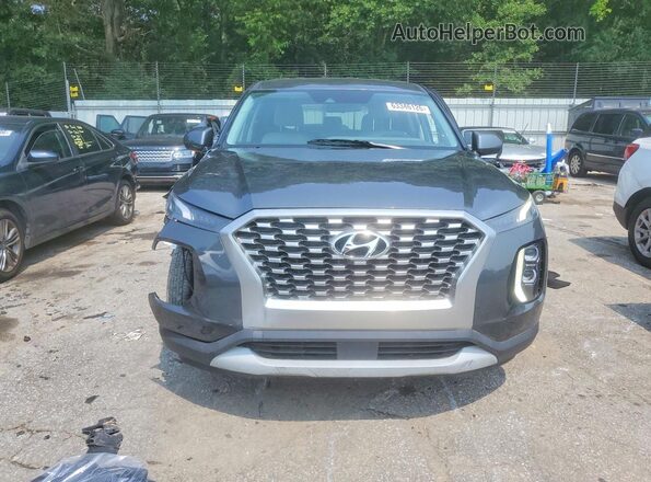 KM8R14HE7MU274706 2021 HYUNDAI PALISADE Серый Вид сзади