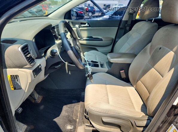 KNDPM3AC3H7234035 2017 KIA SPORTAGE Black Առջևի վահանակի տեսք