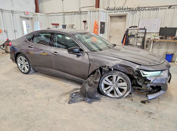19UUB6F44NA001275 2022 ACURA TLX Gray Widok z przodu