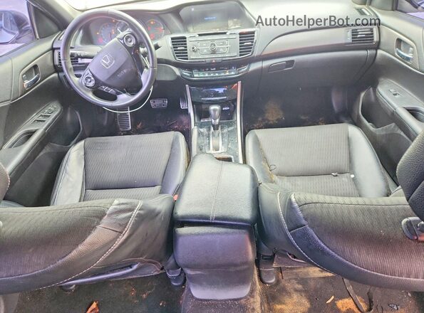 1HGCR2F51GA147354 2016 HONDA ACCORD White Vista del cuadro de instrumentos