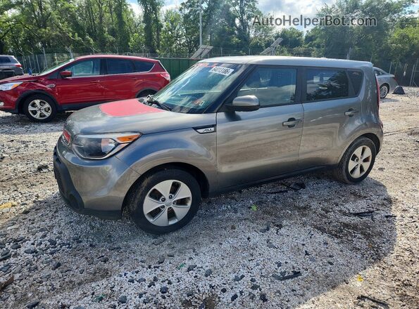 KNDJN2A27G7392798 2016 KIA SOUL Gray Rear left