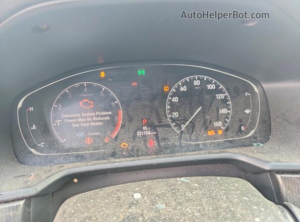 1HGCV1F30JA048293 2018 HONDA ACCORD Черный Вид задних сидений