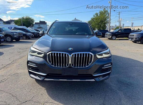 5UXCR6C52KLL26024 2019 BMW X5 Gray Widok komory silnika