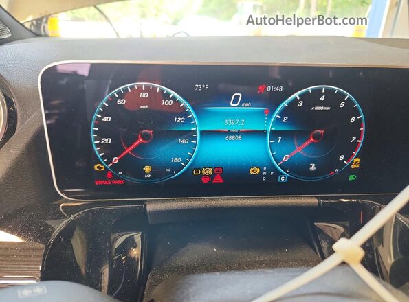 W1N4N4HB5MJ121521 2021 MERCEDES-BENZ GLA Gray Widok tylnych siedzeń