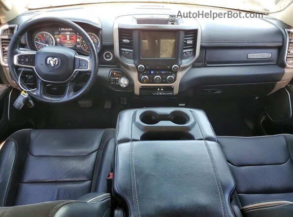1C6SRFDT8KN751835 2019 RAM 1500 Gray Вид щитка приладів