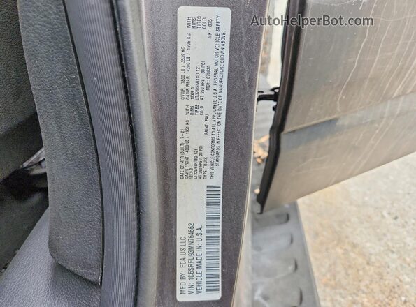 1C6SRFU93MN764662 2021 RAM 1500 Серый Вид наклейки с VIN-кодом