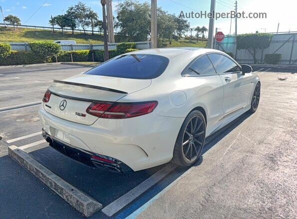 WDDXJ8JB1KA039953 2019 MERCEDES-BENZ S White Vista frontal