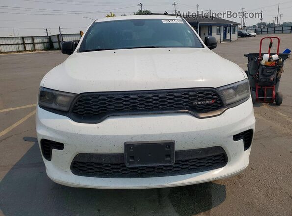 1C4RDJDG9SC547651 2025 DODGE DURANGO Белый Вид сзади