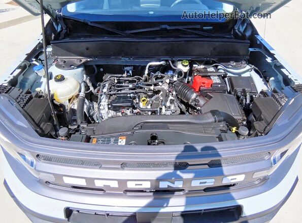 3FMCR9B64PRE04496 2023 FORD BRONCO Синий Вид панели приборов