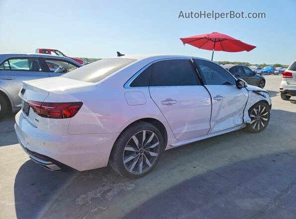 WAUABAF46MA053684 2021 AUDI A4 White წინა მარჯვენა