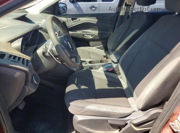 1FMCU0F79GUC58019 2016 FORD ESCAPE Maroon Widok deski rozdzielczej