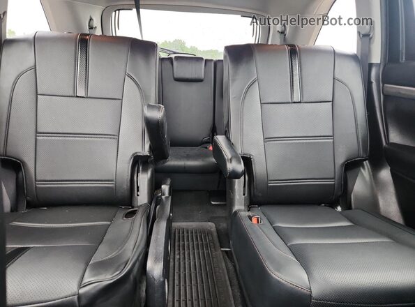5TDYZRFH0KS345135 2019 TOYOTA HIGHLANDER White უკანა სალონის ხედი