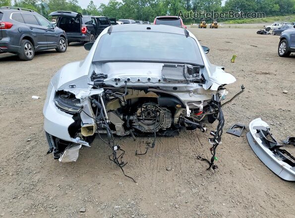 WP0AF2A95SS279805 2025 PORSCHE 911 Серый Вид салона спереди