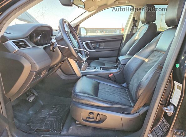 SALCP2RX2JH750113 2018 LAND ROVER DISCOVERY Черный Вид панели приборов