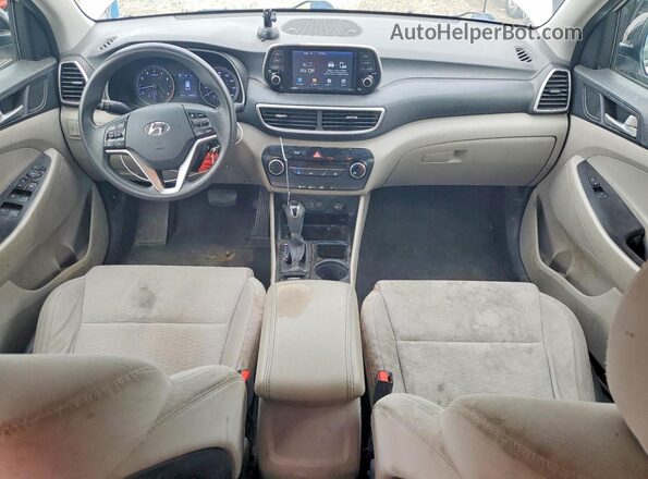 KM8J2CA47KU896659 2019 HYUNDAI TUCSON Серебряный Вид щитка приборов