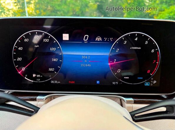 W1K6G7GB6MA045696 2021 MERCEDES-BENZ S Белый Панорамный вид салона 360°