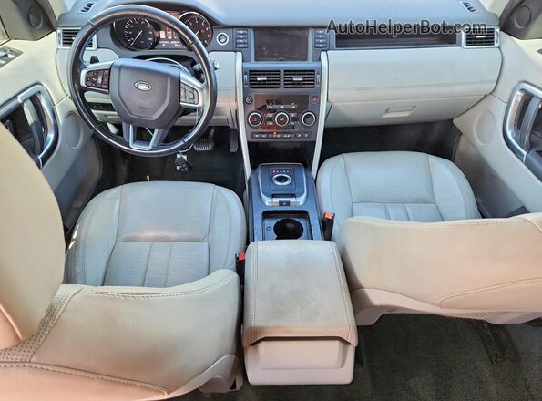SALCR2BG7GH555203 2016 LAND ROVER DISCOVERY Silver Widok zestawu wskaźników