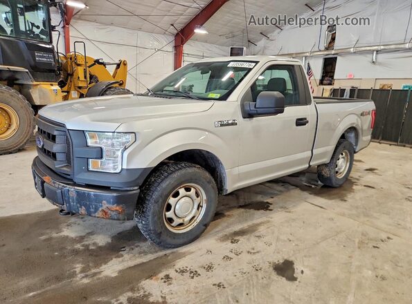 1FTMF1E85GFA80827 2016 FORD F150 Silver Հետևի ձախ