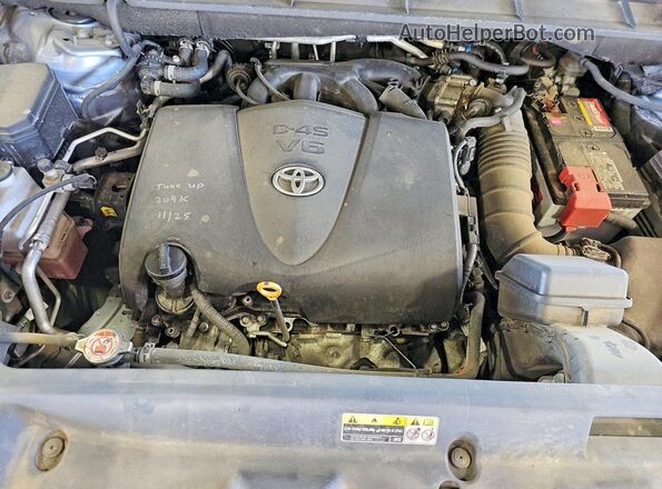 5TDHZRBHXNS241293 2022 TOYOTA HIGHLANDER Синий Вид панели приборов