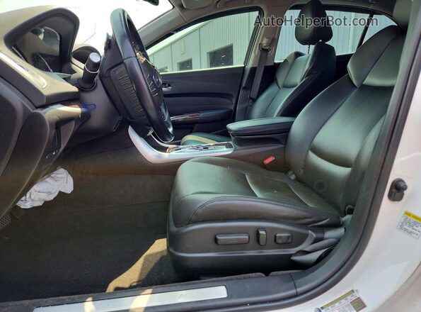 19UUB2F35GA004012 2016 ACURA TLX White Vista del salpicadero