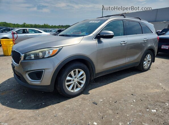 5XYPG4A52HG269764 2017 KIA SORENTO Gray Rear left