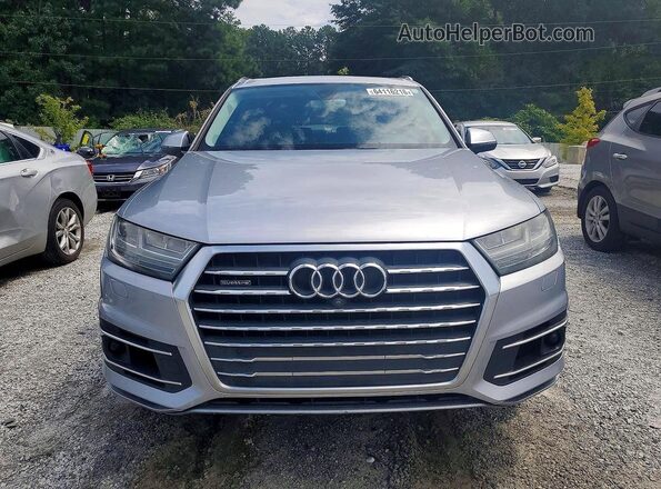 WA1LAAF7XHD005838 2017 AUDI Q7 Silver Вид ззаду