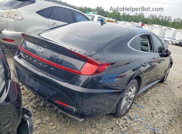 5NPEF4JA9MH078904 2021 HYUNDAI SONATA Черный Передняя правая четверть