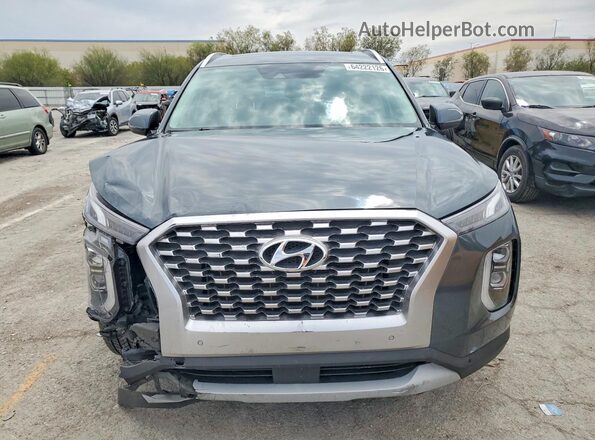 KM8R44HE5NU429178 2022 HYUNDAI PALISADE Gray უკანა ხედი