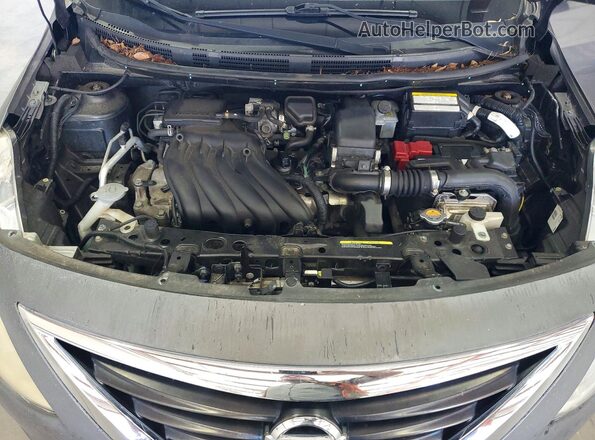 3N1CN7AP1GL846432 2016 NISSAN VERSA Silver ძრავის განყოფილების ხედი