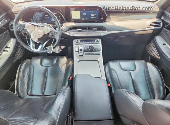 KM8R5DHE6LU142927 2020 HYUNDAI PALISADE Угольный Вид щитка приборов