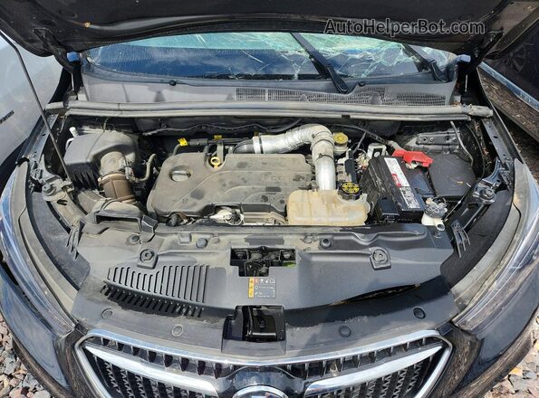 KL4CJESM7MB365139 2021 BUICK ENCORE Black Widok naklejki z numerem VIN