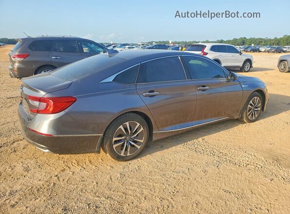 1HGCV3F92KA013997 2019 HONDA ACCORD Серый Передняя правая четверть