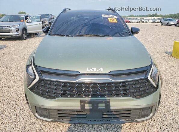 5XYK7CAF4PG010589 2023 KIA SPORTAGE Gray Вид ззаду
