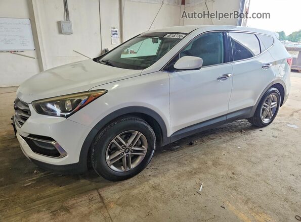 5XYZTDLB9HG441487 2017 HYUNDAI SANTA White Tył lewy