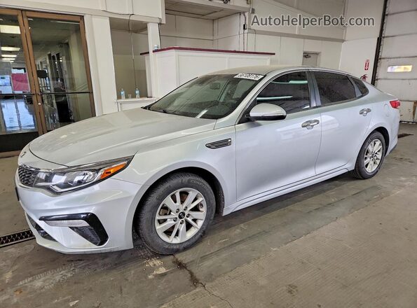 5XXGT4L37KG277345 2019 KIA OPTIMA Silver Tył lewy