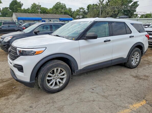 1FMSK8BB8LGB68170 2020 FORD EXPLORER White Tył lewy
