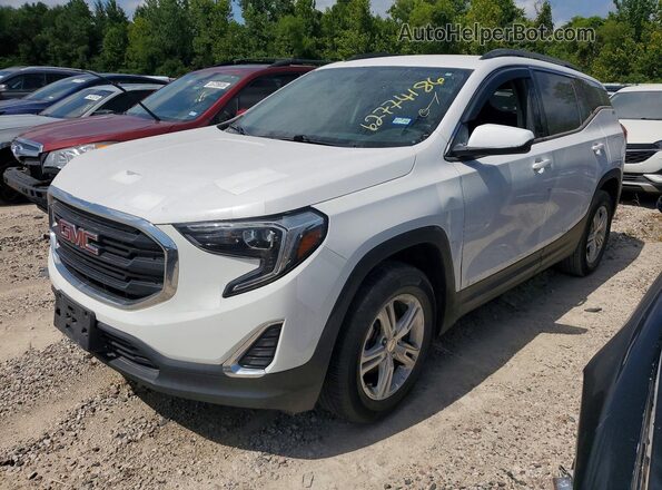3GKALUEU6JL312637 2018 GMC TERRAIN White უკანა მარცხენა