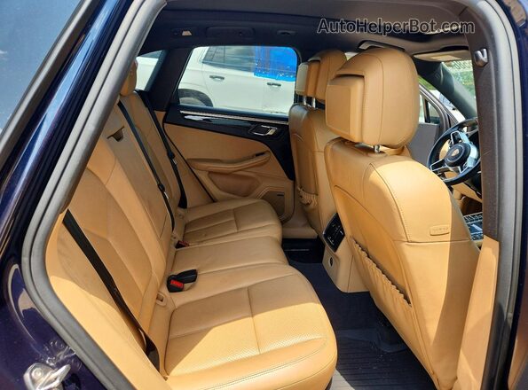 WP1AG2A59HLB55323 2017 PORSCHE MACAN Blue Սալոնի հետևի տեսք
