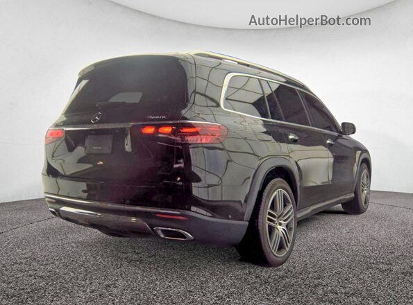4JGFF5KE4RB223962 2024 MERCEDES-BENZ GLS Черный Передняя правая четверть