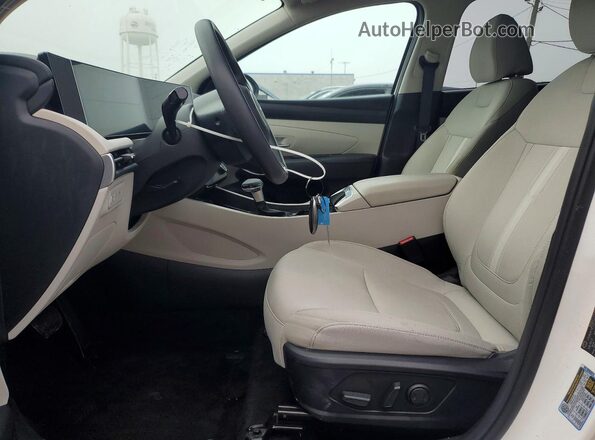 5NMJBCDE8SH545551 2025 HYUNDAI TUCSON White Առջևի վահանակի տեսք