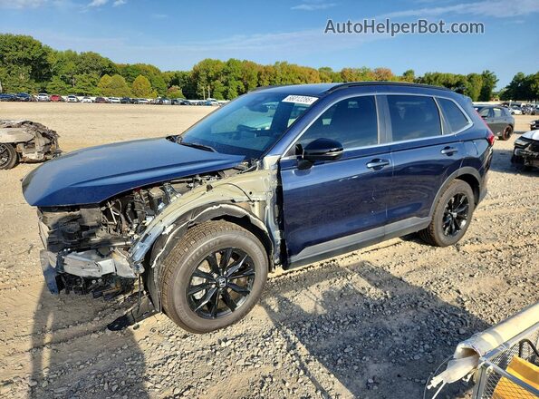 2HKRS6H89SH806908 2025 HONDA CR-V Blue Rear left